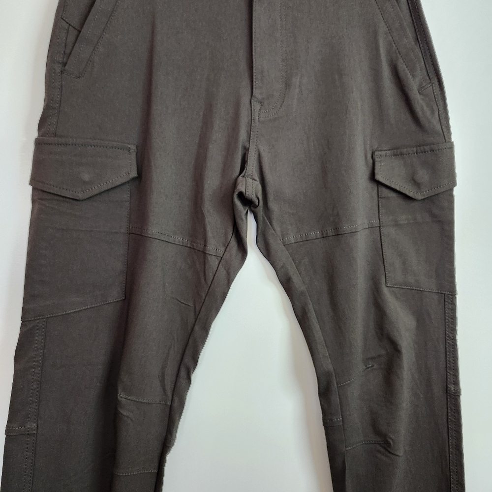 Projek Raw Bungee flex Green Cargo Pants Stretch Classic Fit Stretch Mens 30 - Picture 3 of 11